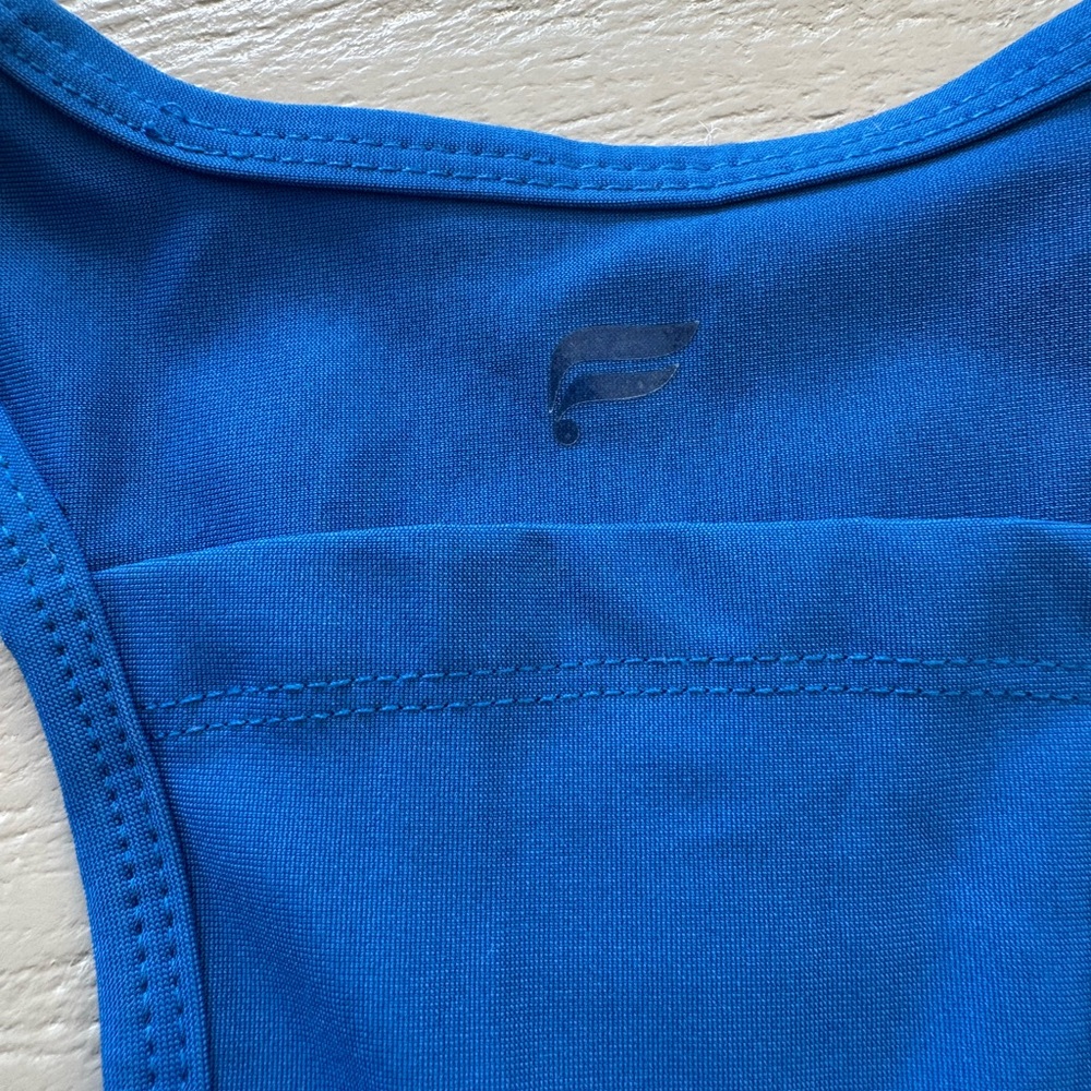 Fabletics Vibrant Blue Sports Bra - Picture 5 of 6